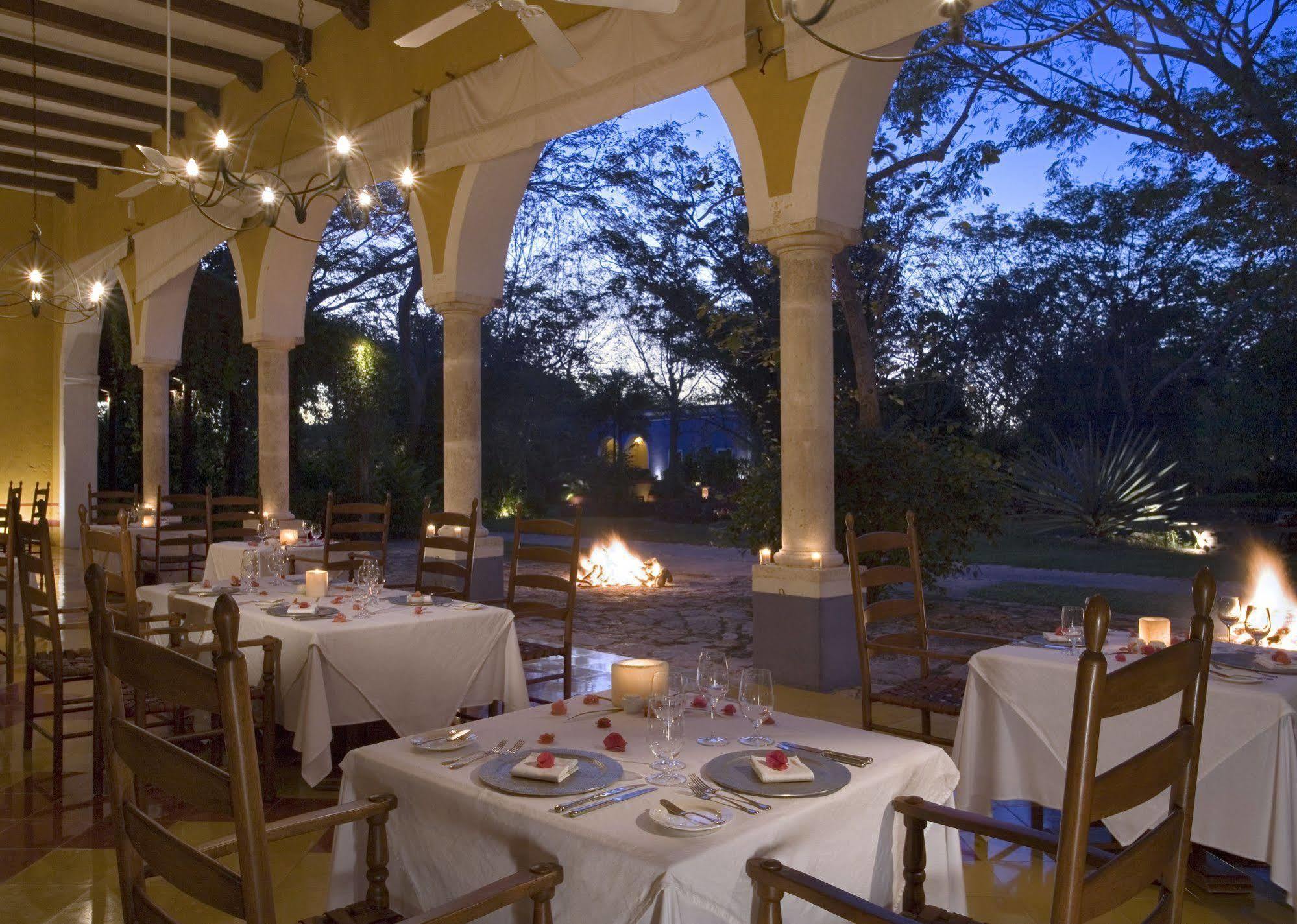 Hotel Hacienda San Jose Cholul Tixkokob Restaurace fotografie